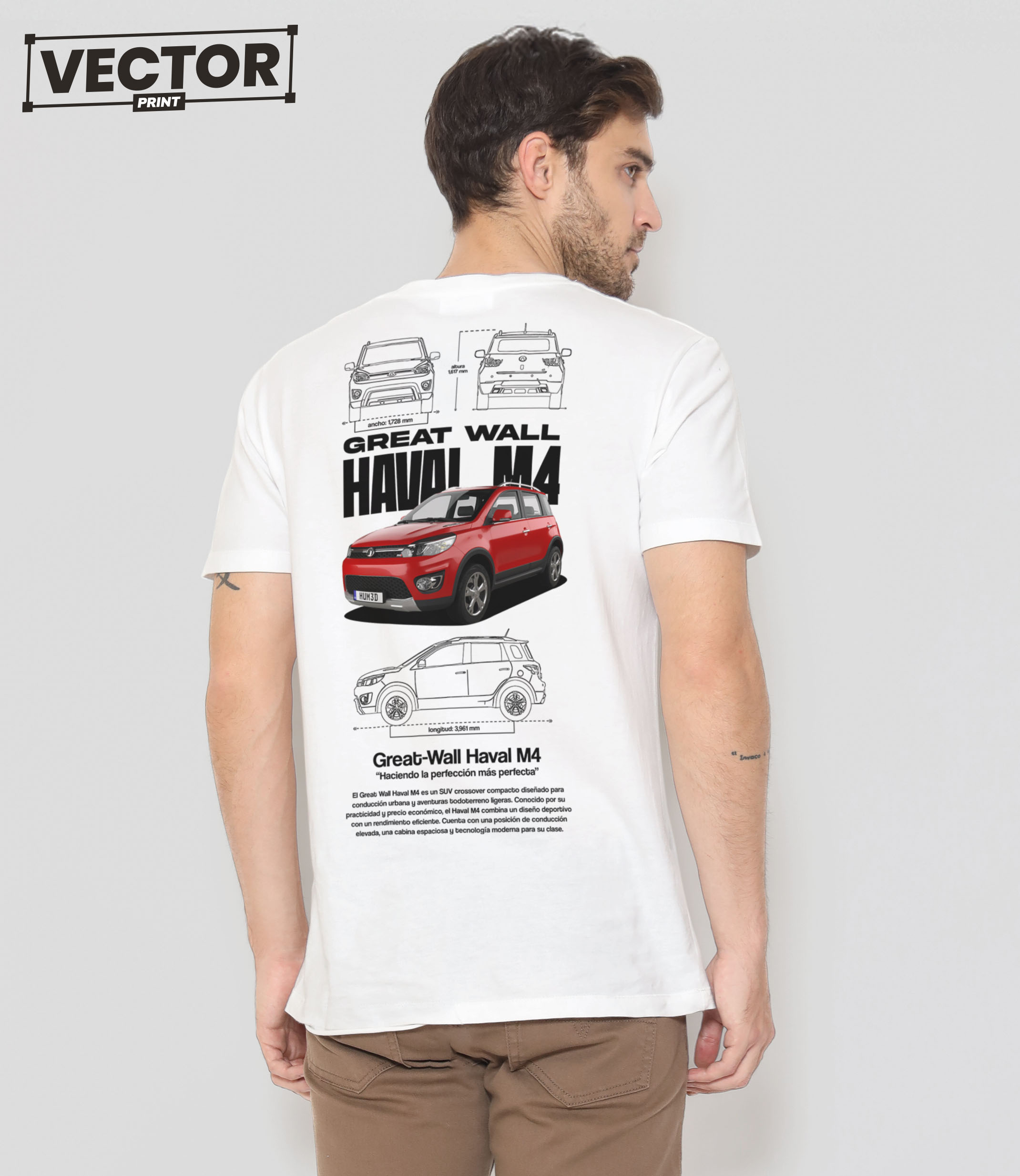 (Копія)Чоловіча футболка з принтом mitsubishi lancer evo #1
