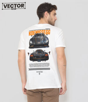 printed tshirt white color