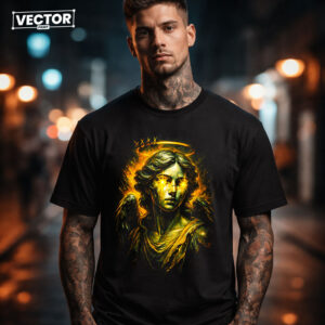 (Копія)Чоловіча чорна футболка з принтом vector underground 10