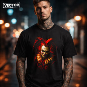 Чоловіча чорна футболка з принтом VECTOR_UNDERGROUND_52