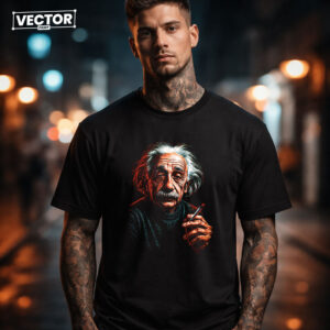 Чоловіча чорна футболка з принтом VECTOR_UNDERGROUND_0127