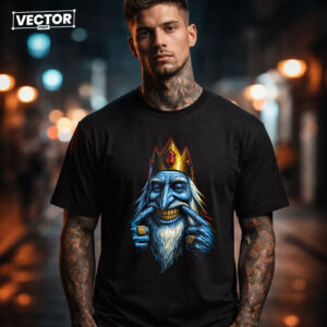Чоловіча чорна футболка з принтом VECTOR_UNDERGROUND_0131